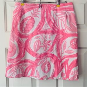 Bahama Island Print Skirt Size 4